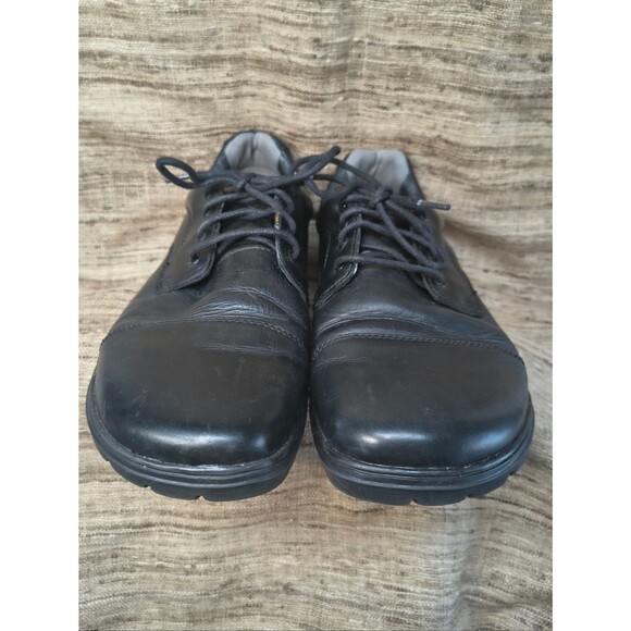 LEMS Nine2Five Black Leather Oxford Shoes Men\'s 11.5 main image 7